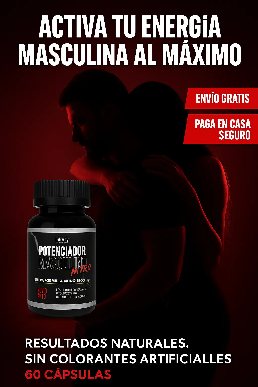 POTENCIADOR MASCULINO - 60 CAPSULAS